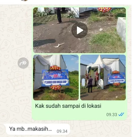 Pengiriman Karangan Bunga Pondok Kelapa