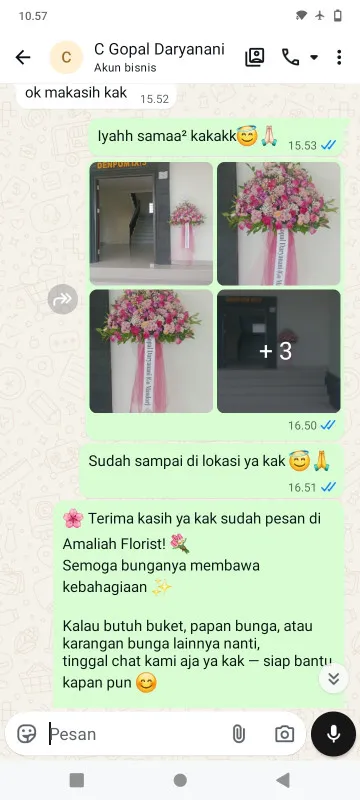 Pengiriman Karangan Bunga Pondok Kelapa