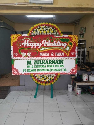Papan Bunga di Pondok Kelapa