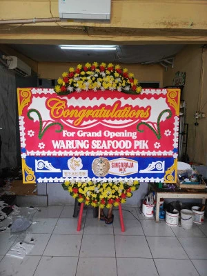 Papan Bunga di Pondok Kelapa